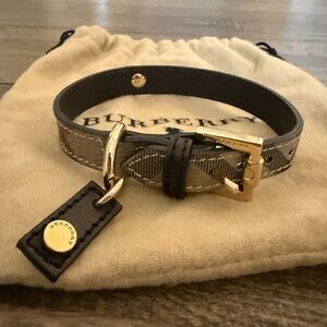Burberry Signature Check Small Pet Collar